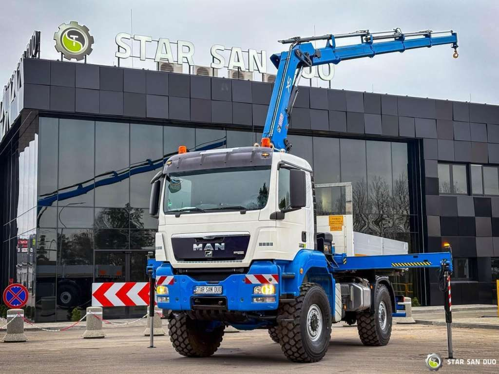 MAN TGS 18.440 4x4 HIAB 166 E-4 CRANE KRAN MAN TGS 18.440 4x4 HIAB 166 E-4 CRANE KRAN - شاحنة كرين, شاحنات مسطحة: صورة 1 MAN TGS 18.440 4x4 HIAB 166 E-4 CRANE KRAN MAN TGS 18.440 4x4 HIAB 166 E-4 CRANE KRAN - شاحنة كرين, شاحنات مسطحة: صورة 1