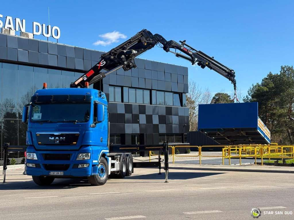 MAN TGS 33.480 6x4 HIAB 377E-5 HIPRO Crane - شاحنة كرين: صورة 1 MAN TGS 33.480 6x4 HIAB 377E-5 HIPRO Crane - شاحنة كرين: صورة 1