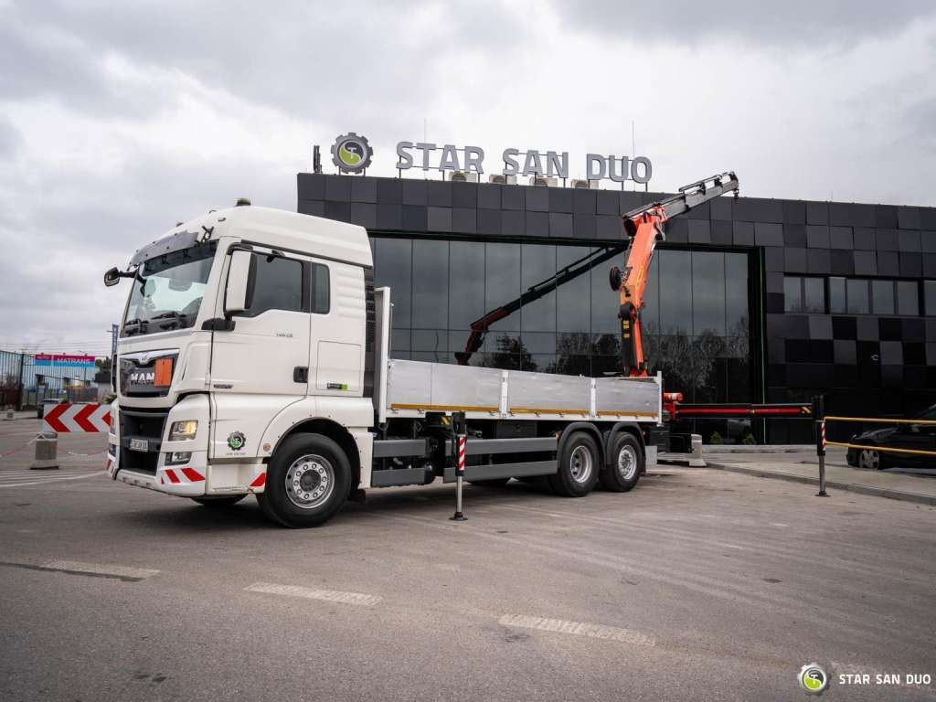 MAN TGX 26.480 6x2 PALFINGER PK 33002 EH Crane Winc - شاحنة كرين: صورة 4 MAN TGX 26.480 6x2 PALFINGER PK 33002 EH Crane Winc - شاحنة كرين: صورة 4