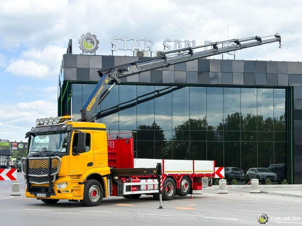 Mercedes-Benz ACTROS 2543 6x2 PalfingerPK 26002 EH Crane - شاحنة كرين: صورة 3 Mercedes-Benz ACTROS 2543 6x2 PalfingerPK 26002 EH Crane - شاحنة كرين: صورة 3