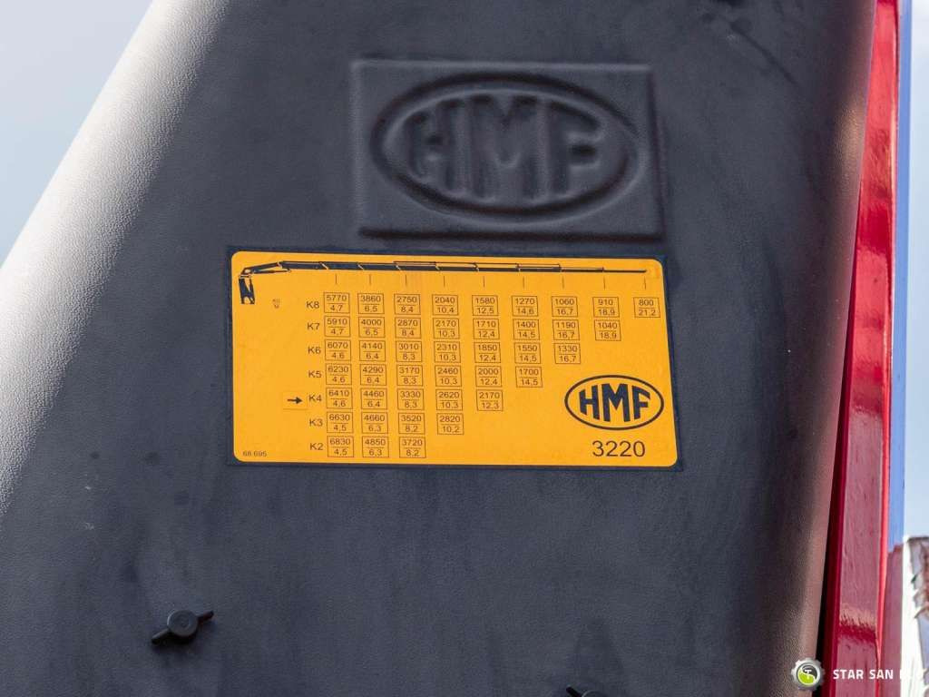 شاحنة كرين Mercedes-Benz  AROCS 3345 6x6 HMF 3220 Winch Crane tipper: صورة 21