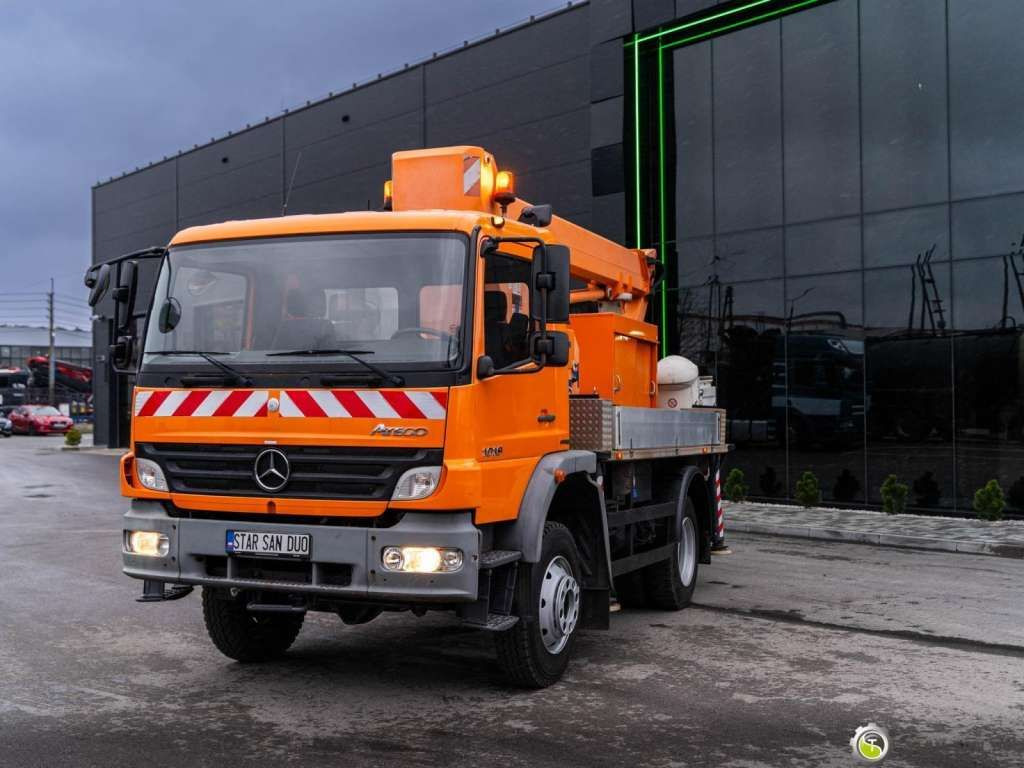 Mercedes-Benz ATEGO 1018 WUMAG WT 170 Platform Lift 17m - منصة محمولة مثبتة على الشاحنة: صورة 1 Mercedes-Benz ATEGO 1018 WUMAG WT 170 Platform Lift 17m - منصة محمولة مثبتة على الشاحنة: صورة 1