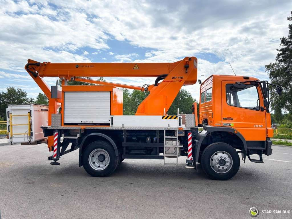 Mercedes-Benz ATEGO 4x4 1018 WUMAG WT 170 Platform Lift 17m - منصة محمولة مثبتة على الشاحنة: صورة 4 Mercedes-Benz ATEGO 4x4 1018 WUMAG WT 170 Platform Lift 17m - منصة محمولة مثبتة على الشاحنة: صورة 4
