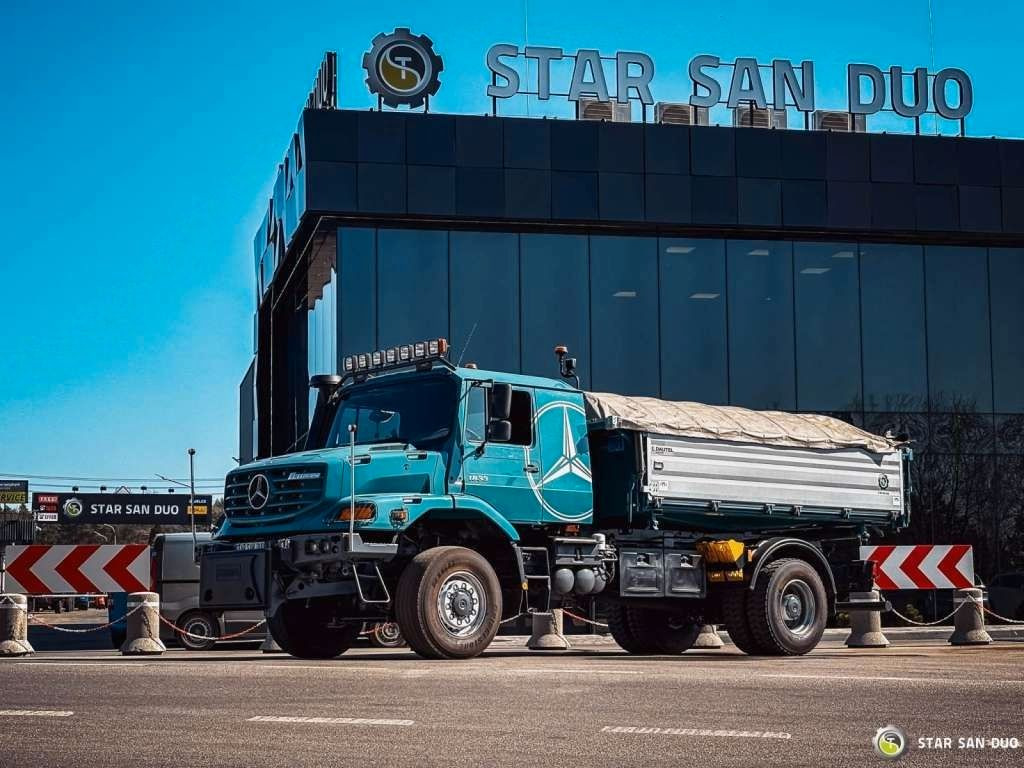 Mercedes-Benz Zetros 1833 4x4 Kipper Camper Chassis - شاحنة بهيكل معدني للمقصورة: صورة 1 Mercedes-Benz Zetros 1833 4x4 Kipper Camper Chassis - شاحنة بهيكل معدني للمقصورة: صورة 1