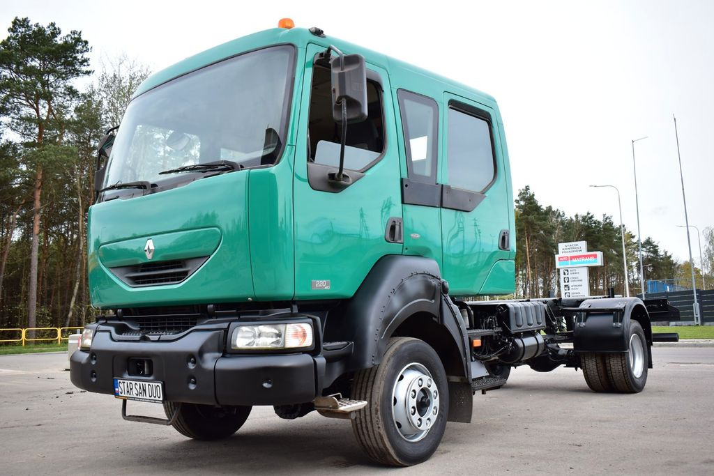Renault MIDLUM 4x4 DOKA DUBEL KABINE CHASSIS - شاحنة بهيكل معدني للمقصورة: صورة 1 Renault MIDLUM 4x4 DOKA DUBEL KABINE CHASSIS - شاحنة بهيكل معدني للمقصورة: صورة 1