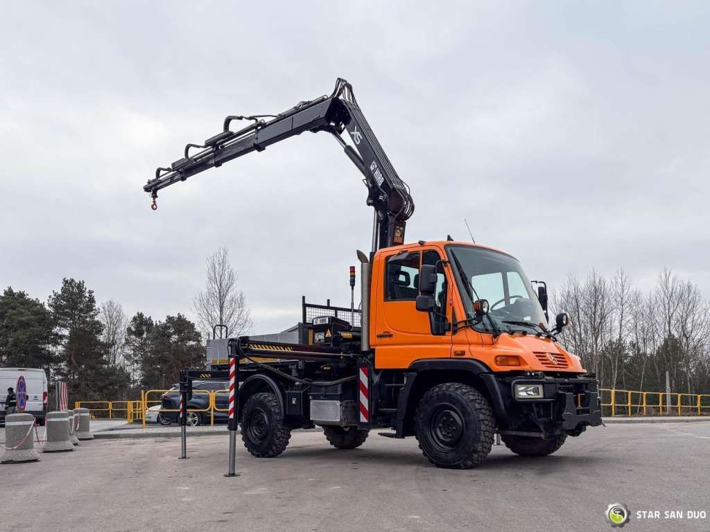 Unimog Mercedes-Benz UNIMOG U300 4x4 HIAB 122 D-3 CRANE Unimog Mercedes-Benz UNIMOG U300 4x4 HIAB 122 D-3 CRANE - شاحنة كرين, شاحنات مسطحة: صورة 3 Unimog Mercedes-Benz UNIMOG U300 4x4 HIAB 122 D-3 CRANE Unimog Mercedes-Benz UNIMOG U300 4x4 HIAB 122 D-3 CRANE - شاحنة كرين, شاحنات مسطحة: صورة 3