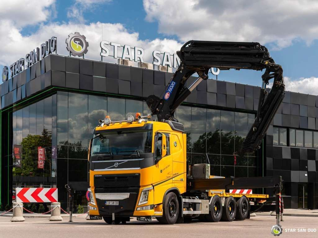 Volvo FH 540 8x4 HMF 6020 Fly Jib Winch - شاحنة كرين: صورة 5 Volvo FH 540 8x4 HMF 6020 Fly Jib Winch - شاحنة كرين: صورة 5