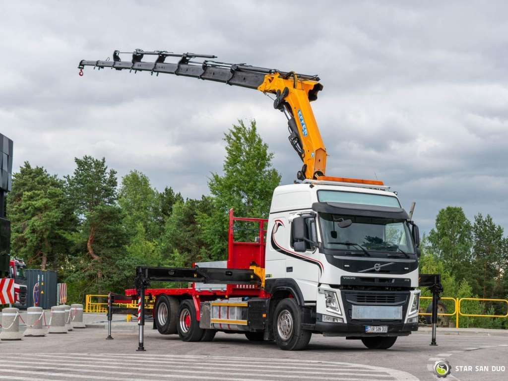 Volvo FM 450 6x2 EFFER 395/8S Euro 6 Crane Winch - شاحنة كرين: صورة 1 Volvo FM 450 6x2 EFFER 395/8S Euro 6 Crane Winch - شاحنة كرين: صورة 1