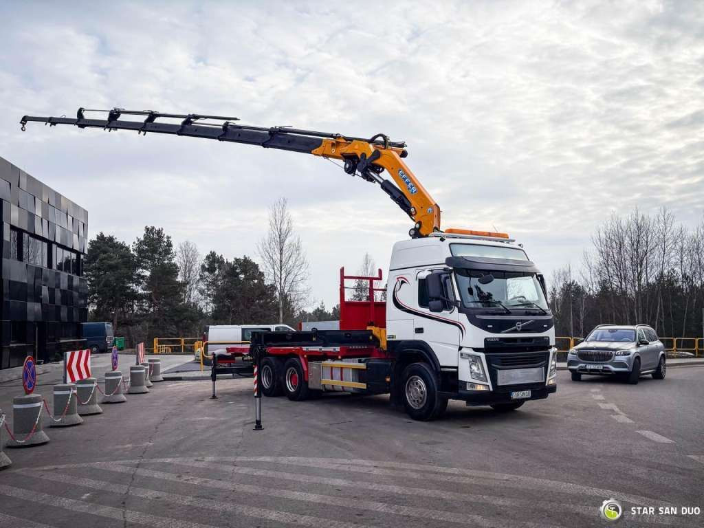 Volvo FM 450 6x2 EFFER 395/8S Euro 6 Crane Winch - شاحنة كرين: صورة 3 Volvo FM 450 6x2 EFFER 395/8S Euro 6 Crane Winch - شاحنة كرين: صورة 3