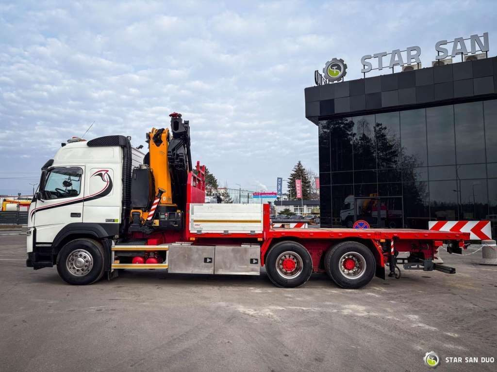 شاحنة كرين Volvo  FM 450 6x2 EFFER 395/8S Euro 6  Crane Winch: صورة 24