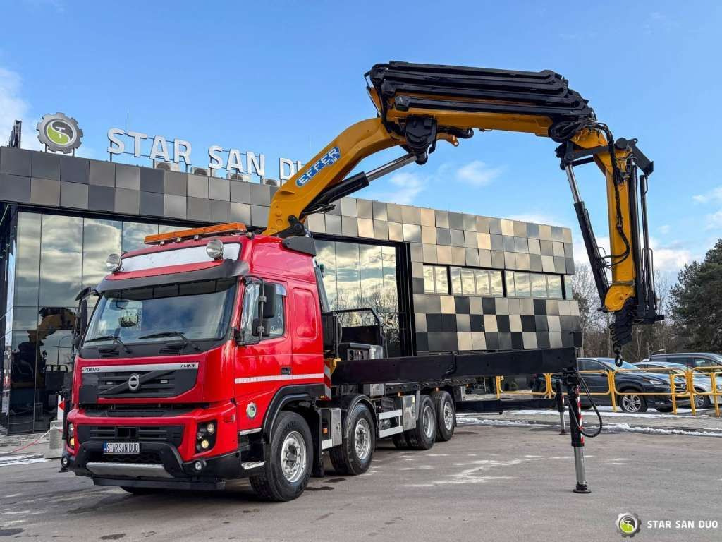 Volvo FMX 500 8x2 Effer 585 Fly Jib Winch Crane Kran Volvo FMX 500 8x2 Effer 585 Fly Jib Winch Crane Kran - شاحنة كرين, شاحنات مسطحة: صورة 3 Volvo FMX 500 8x2 Effer 585 Fly Jib Winch Crane Kran Volvo FMX 500 8x2 Effer 585 Fly Jib Winch Crane Kran - شاحنة كرين, شاحنات مسطحة: صورة 3