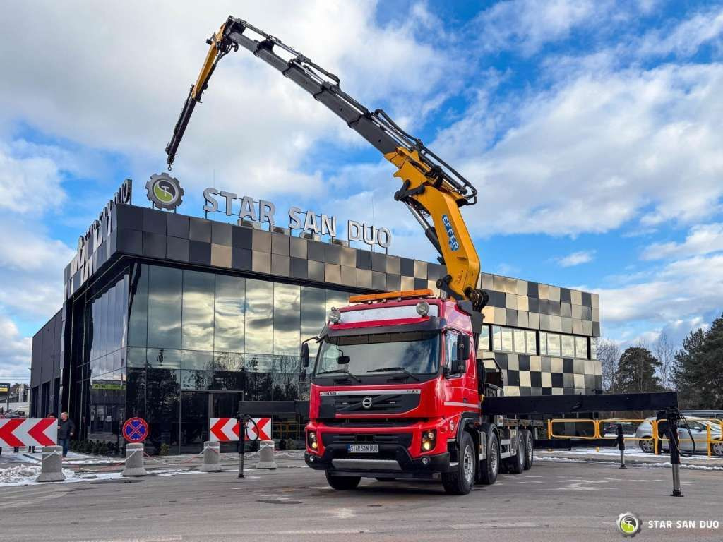 Volvo FMX 500 8x2 Effer 585 Fly Jib Winch Crane Kran Volvo FMX 500 8x2 Effer 585 Fly Jib Winch Crane Kran - شاحنة كرين, شاحنات مسطحة: صورة 1 Volvo FMX 500 8x2 Effer 585 Fly Jib Winch Crane Kran Volvo FMX 500 8x2 Effer 585 Fly Jib Winch Crane Kran - شاحنة كرين, شاحنات مسطحة: صورة 1