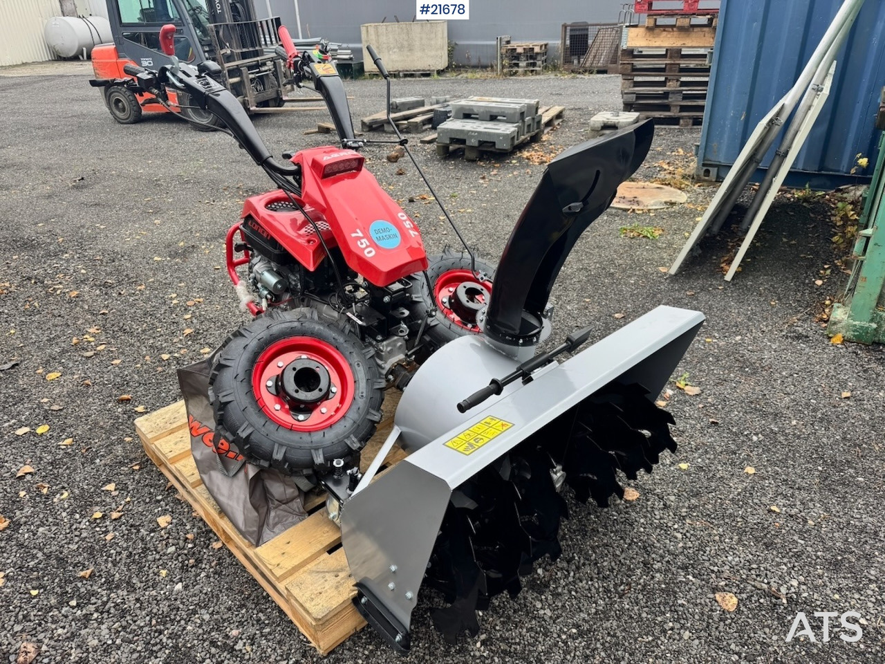 Agro 750 - آلة حرث الحديقة: صورة 2 Agro 750 - آلة حرث الحديقة: صورة 2