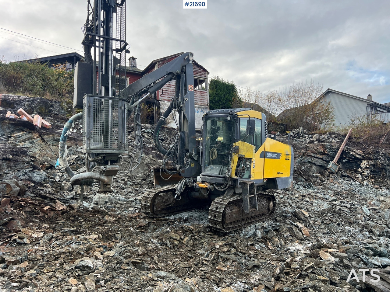 Atlas Copco smartroc T40-11 Borerigg m/ 2560 hammer, CME sliper og Leica gps - معدات حفر: صورة 1 Atlas Copco smartroc T40-11 Borerigg m/ 2560 hammer, CME sliper og Leica gps - معدات حفر: صورة 1