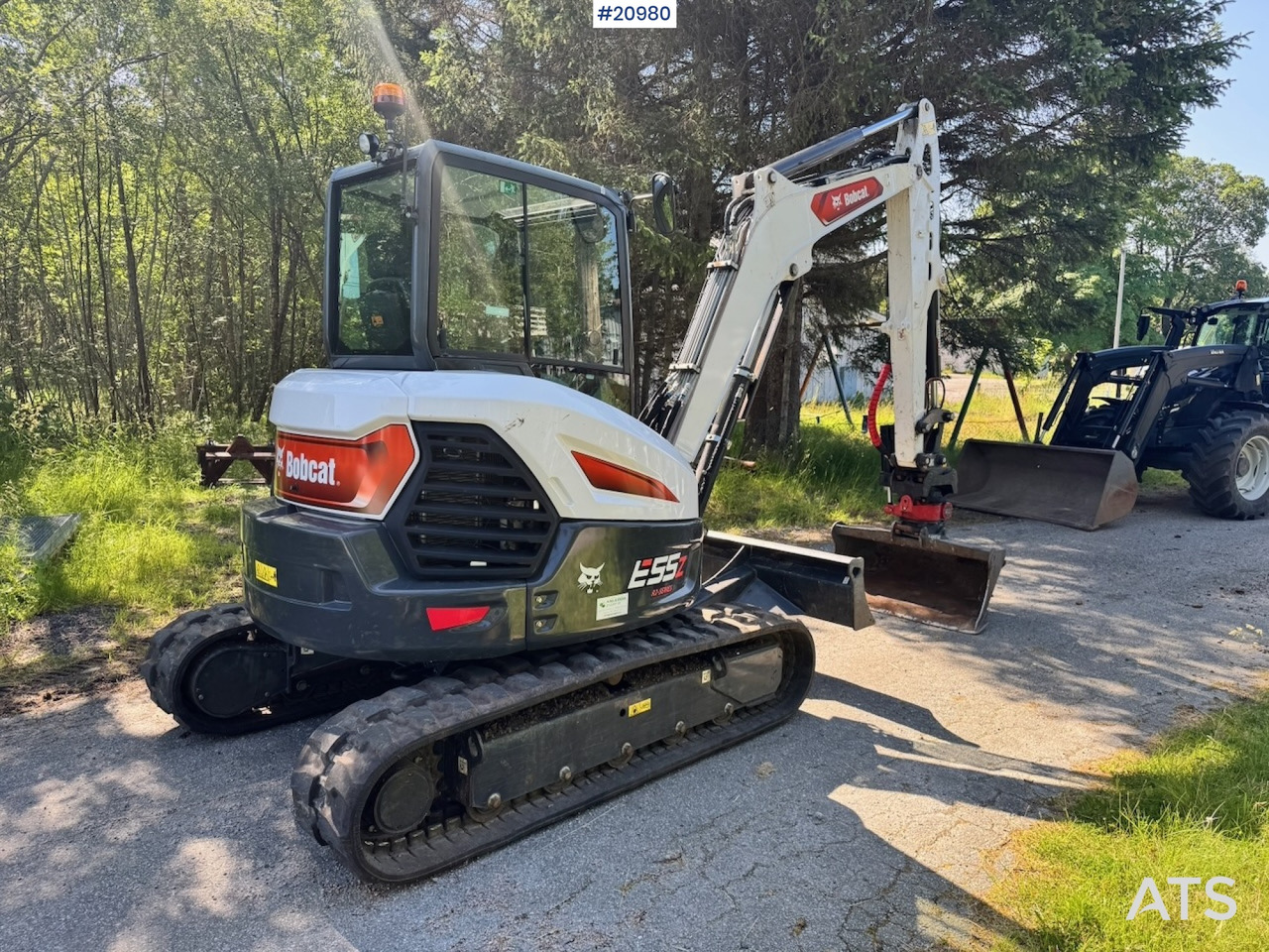 Bobcat E55Z Minigraver m/ Rototilt og 2 skuffer. 230 timer! - حفار صغير: صورة 3 Bobcat E55Z Minigraver m/ Rototilt og 2 skuffer. 230 timer! - حفار صغير: صورة 3