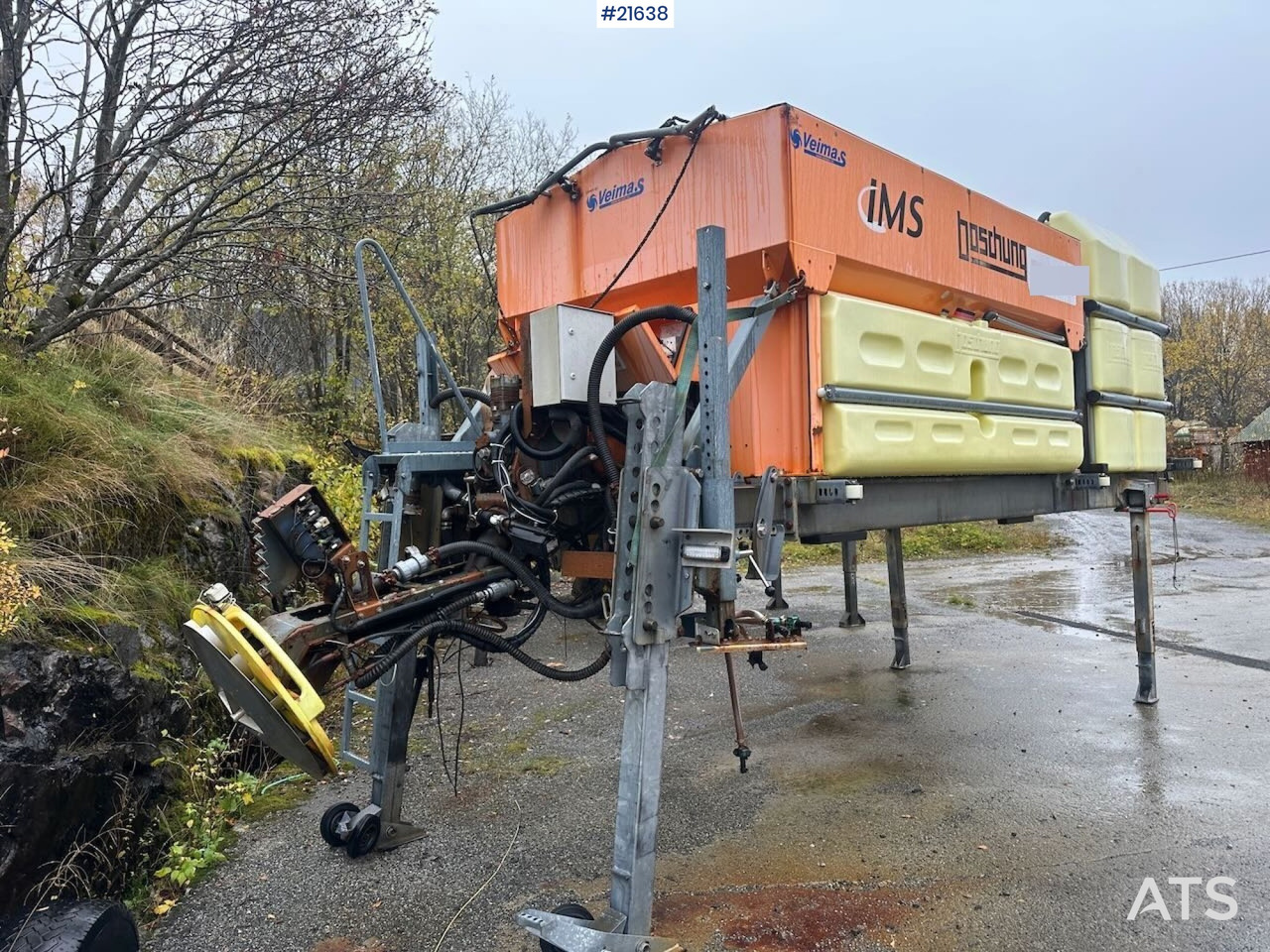 Boschung IMSSF spreder - ناثر غبار/ ملح: صورة 3 Boschung IMSSF spreder - ناثر غبار/ ملح: صورة 3