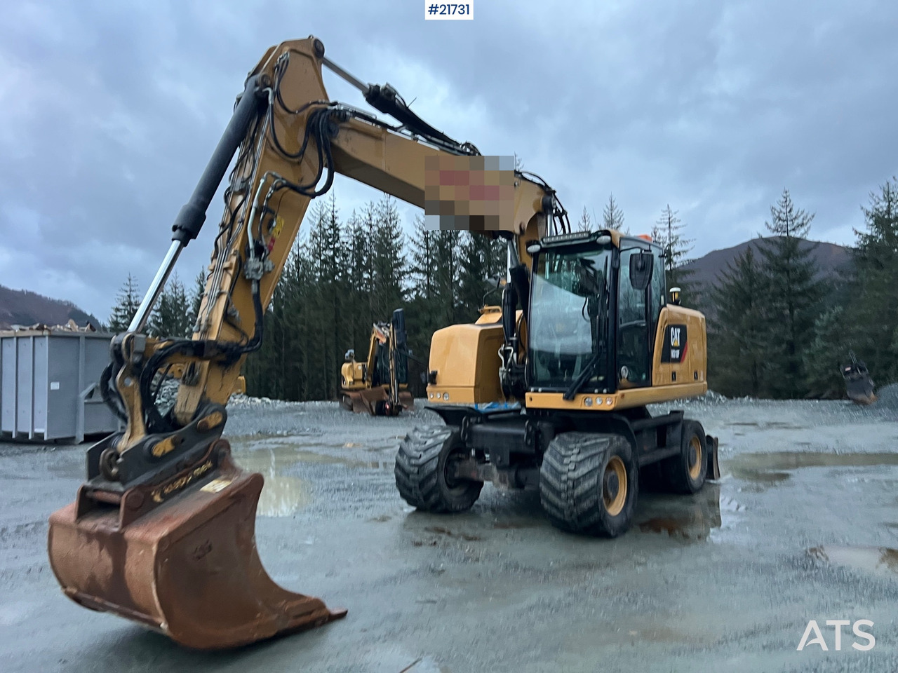 CAT M318F Hjulmaskin m/ oilquick og tannskuffe - حفار ذو عجلات: صورة 3 CAT M318F Hjulmaskin m/ oilquick og tannskuffe - حفار ذو عجلات: صورة 3