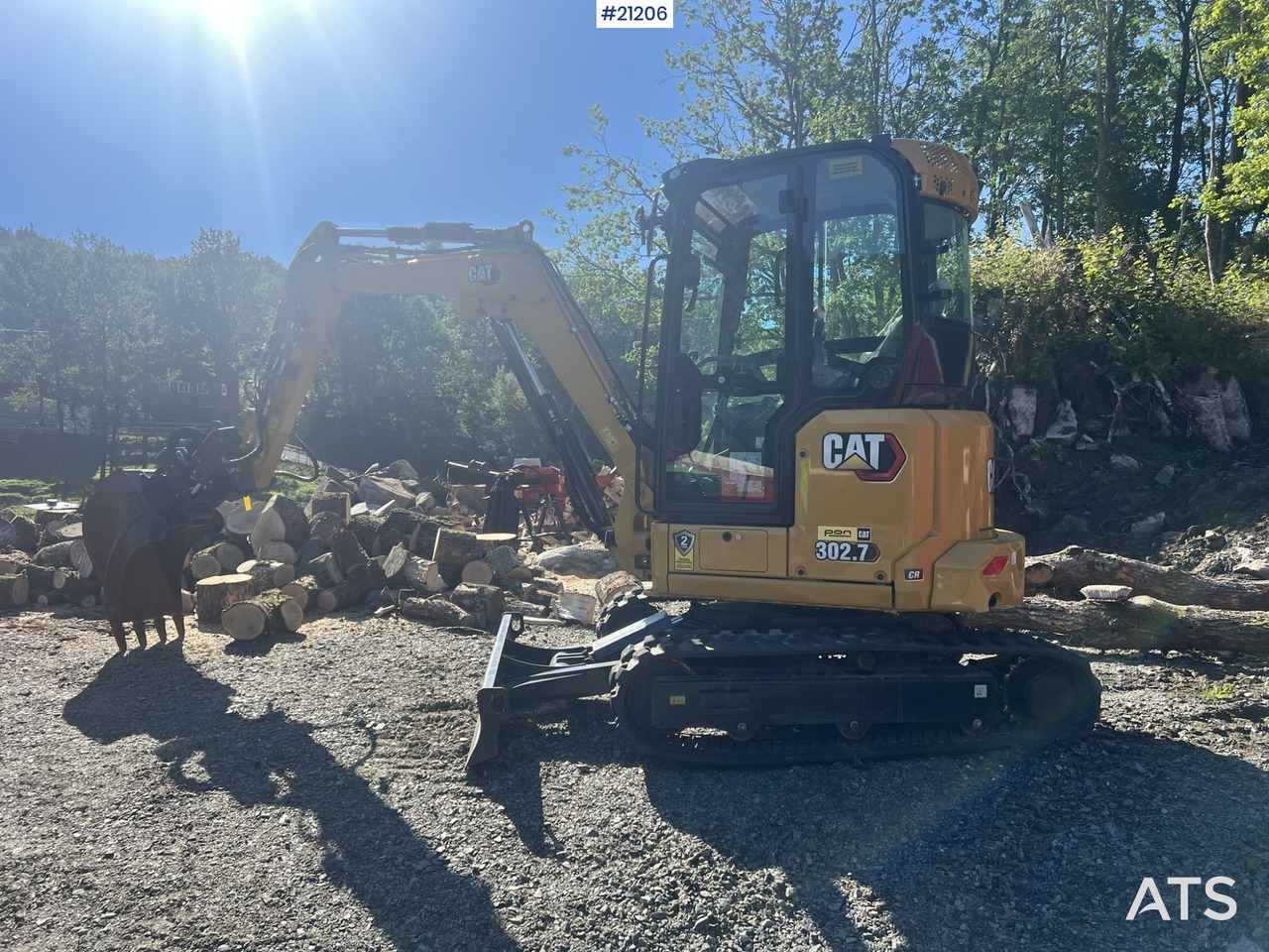Caterpillar 302.7 CR - حفار صغير: صورة 4 Caterpillar 302.7 CR - حفار صغير: صورة 4