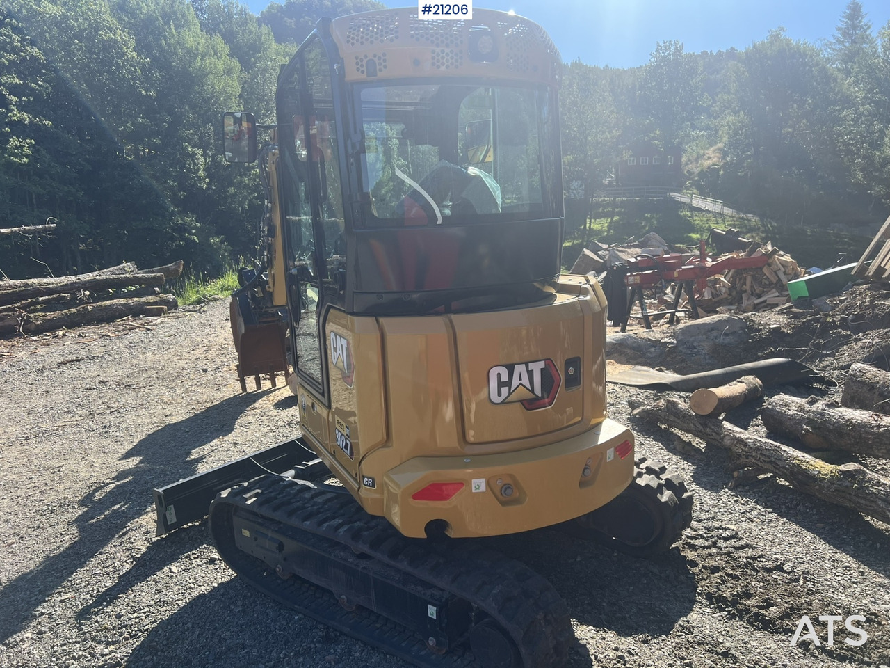 Caterpillar 302.7 CR - حفار صغير: صورة 3 Caterpillar 302.7 CR - حفار صغير: صورة 3