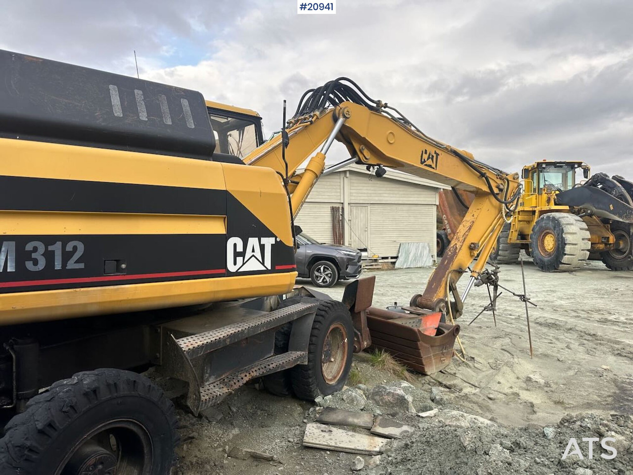 Caterpillar 312 - حفار ذو عجلات: صورة 4 Caterpillar 312 - حفار ذو عجلات: صورة 4