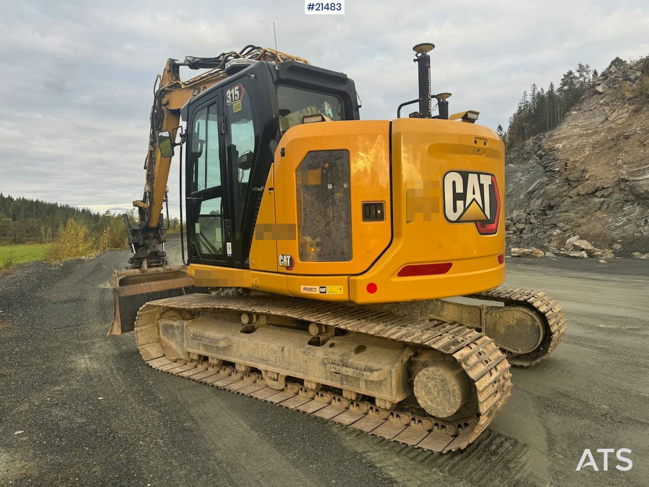 Caterpillar 315 - حفار زاحف: صورة 5 Caterpillar 315 - حفار زاحف: صورة 5