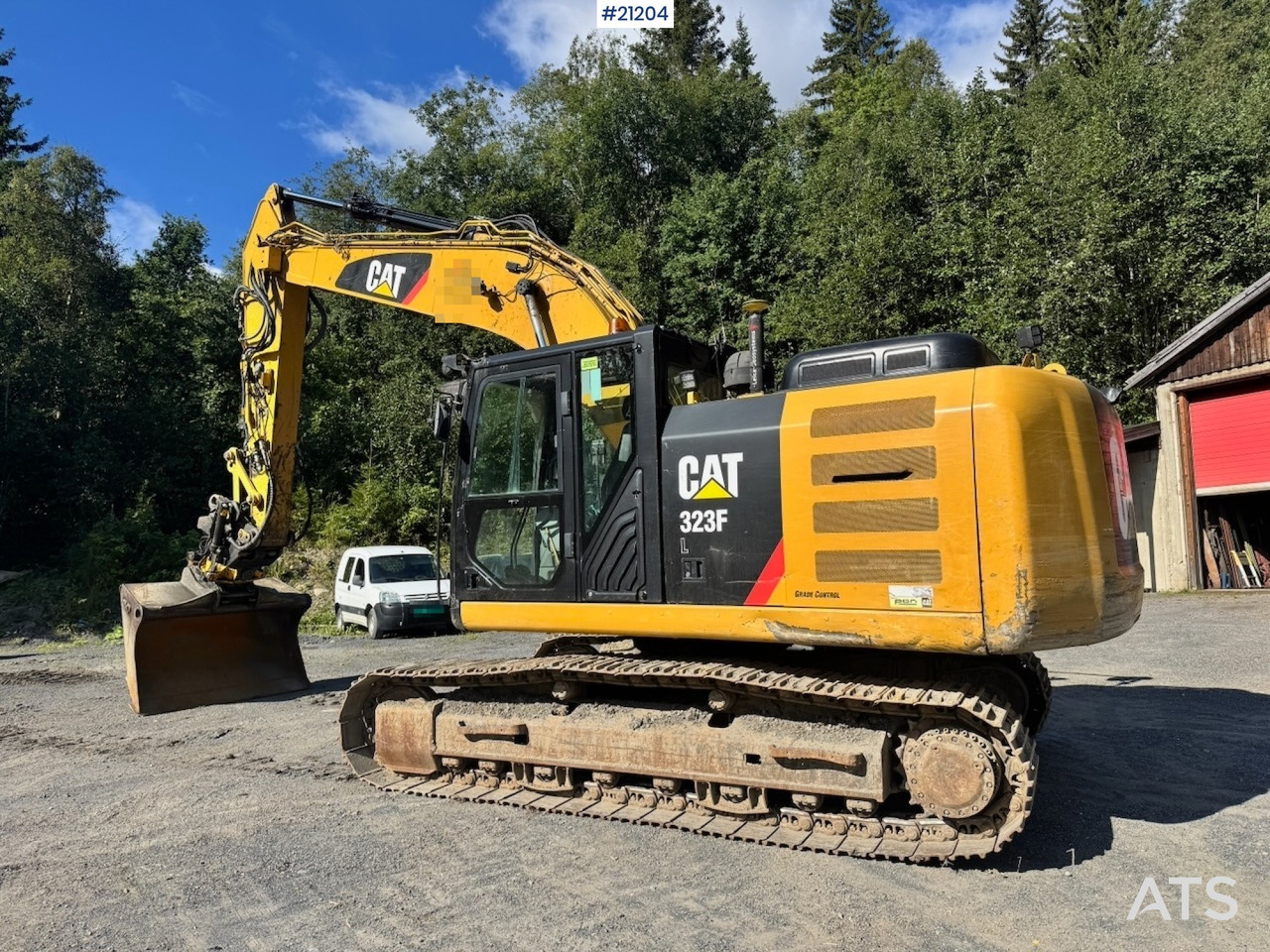 Caterpillar 323FL - حفار زاحف: صورة 4 Caterpillar 323FL - حفار زاحف: صورة 4