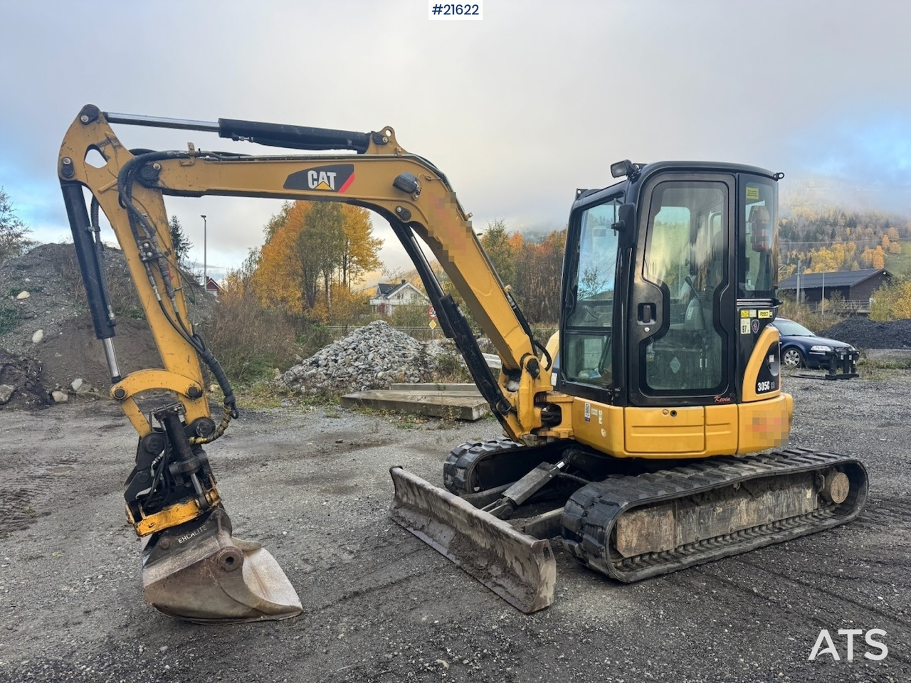 Caterpillar CAT 305C m/ Rototilt og 2 skuffer - حفار زاحف: صورة 2 Caterpillar CAT 305C m/ Rototilt og 2 skuffer - حفار زاحف: صورة 2
