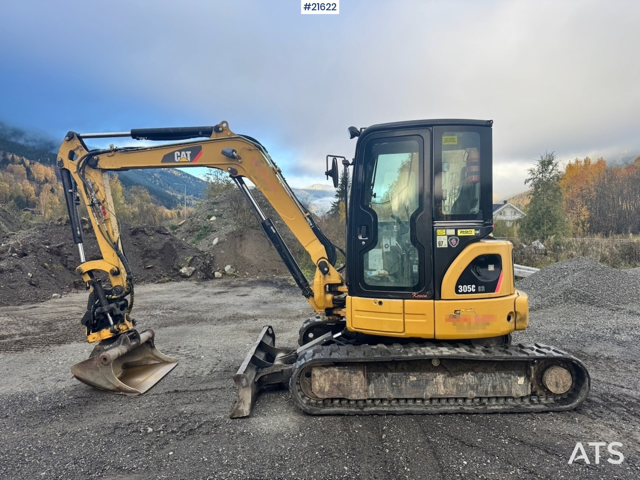 Caterpillar CAT 305C m/ Rototilt og 2 skuffer - حفار زاحف: صورة 3 Caterpillar CAT 305C m/ Rototilt og 2 skuffer - حفار زاحف: صورة 3