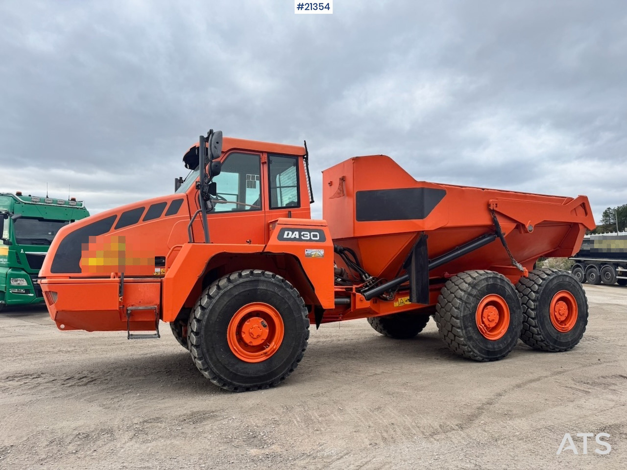 Doosan DA30 - شاحنة مفصلية: صورة 2 Doosan DA30 - شاحنة مفصلية: صورة 2
