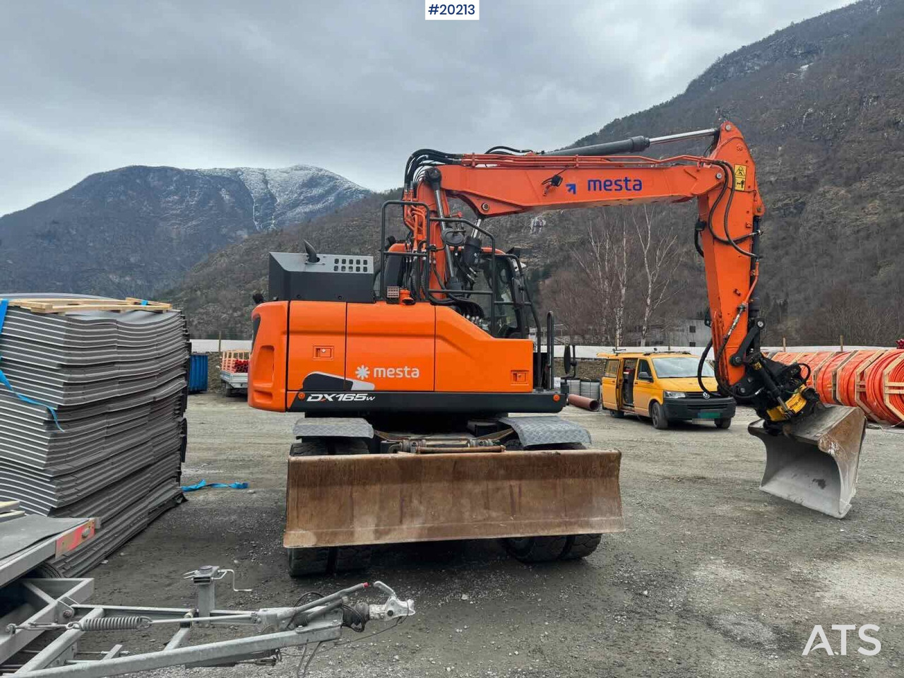 Doosan DX165W-5 - اللودر بعجل: صورة 5 Doosan DX165W-5 - اللودر بعجل: صورة 5
