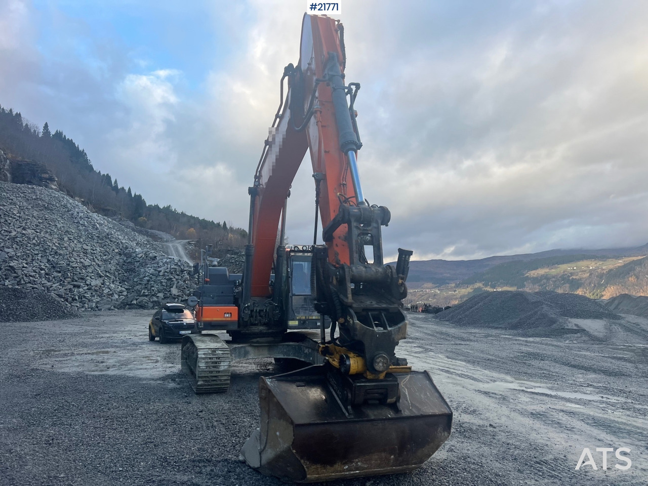 Doosan Dx300lc-5 Gravemaskin m/ rototilt og pusseskuffe - حفّار: صورة 4 Doosan Dx300lc-5 Gravemaskin m/ rototilt og pusseskuffe - حفّار: صورة 4