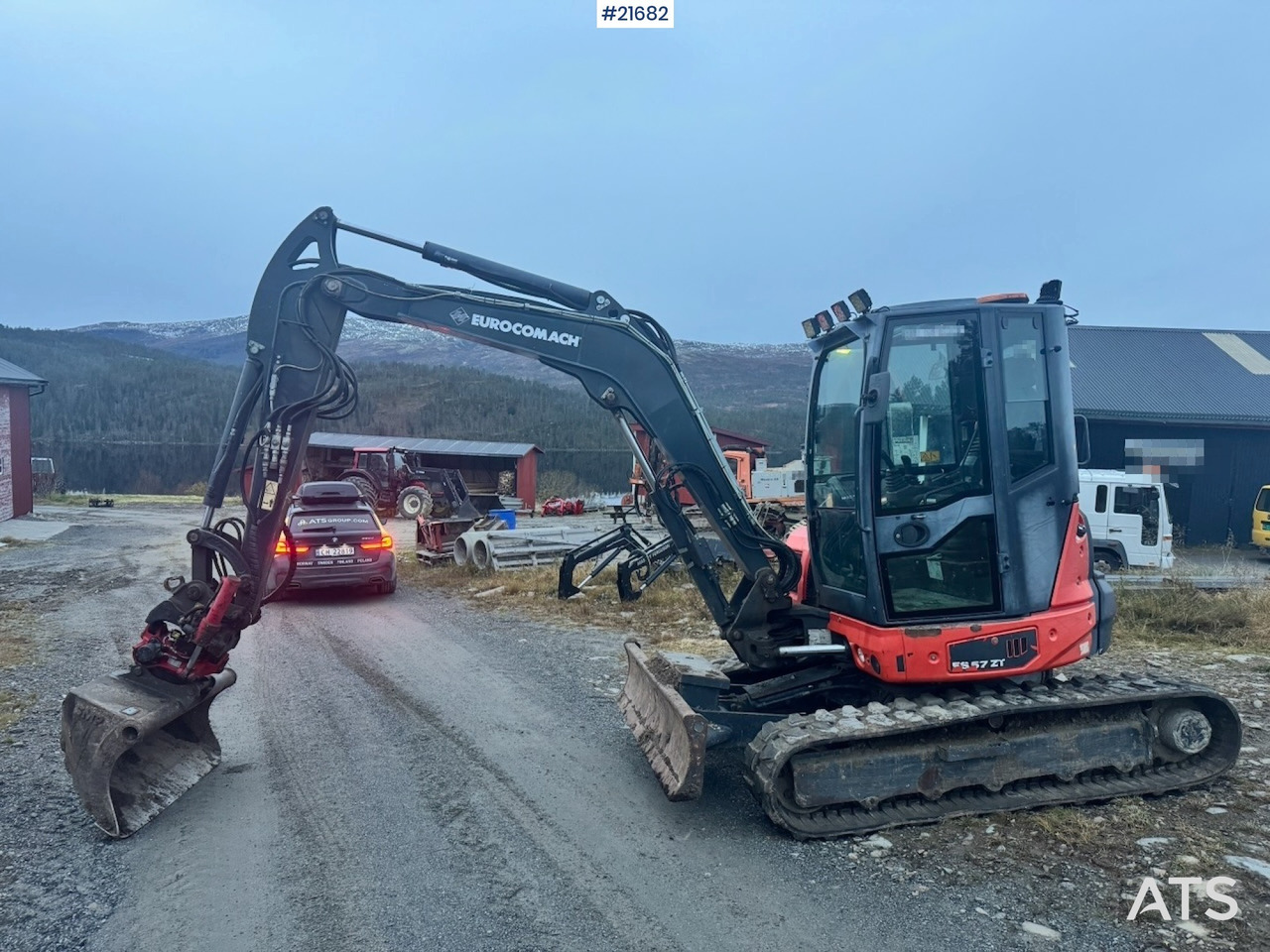 Eurocomach Eurocomach ES57 Beltegraver m/ Rototilt og 2 skuffer. 1920 timer. - حفار زاحف: صورة 2 Eurocomach Eurocomach ES57 Beltegraver m/ Rototilt og 2 skuffer. 1920 timer. - حفار زاحف: صورة 2