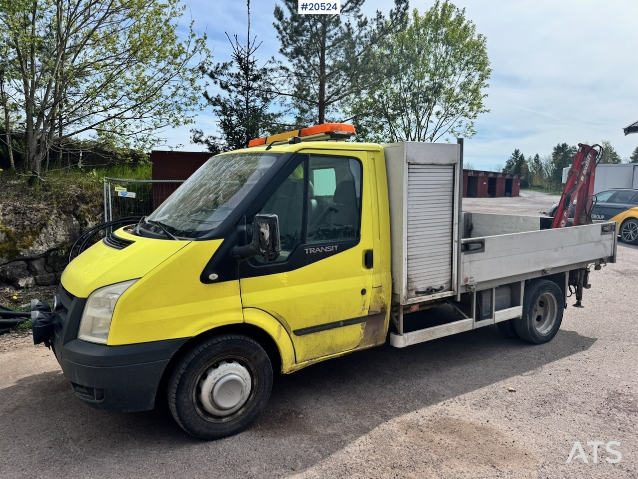 Ford Transit - شاحنة توصيل مفتوحة, شاحنة كرين: صورة 2 Ford Transit - شاحنة توصيل مفتوحة, شاحنة كرين: صورة 2