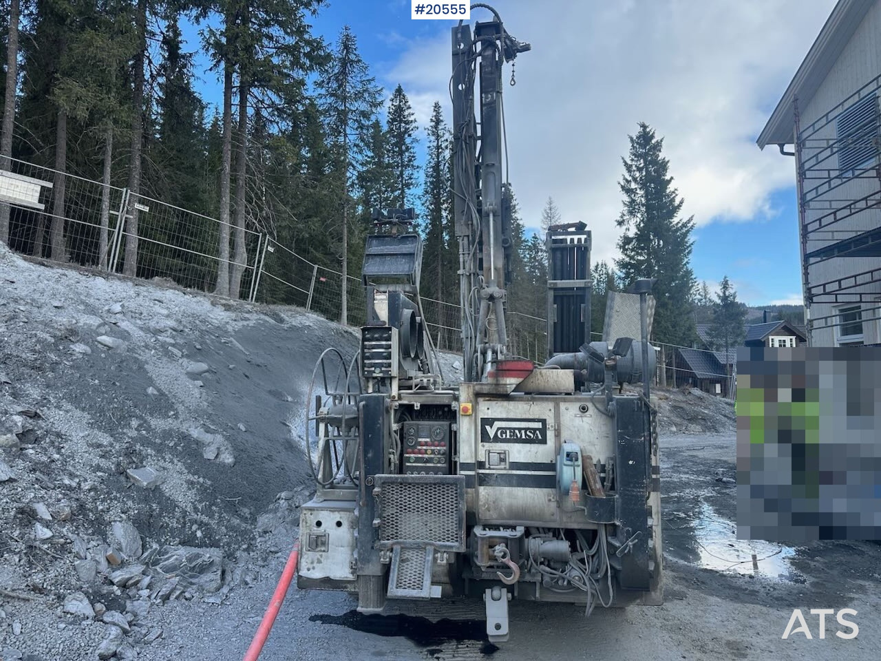 Gemsa Gemrok 45 borevogn. SE VIDEO - معدات حفر: صورة 4 Gemsa Gemrok 45 borevogn. SE VIDEO - معدات حفر: صورة 4