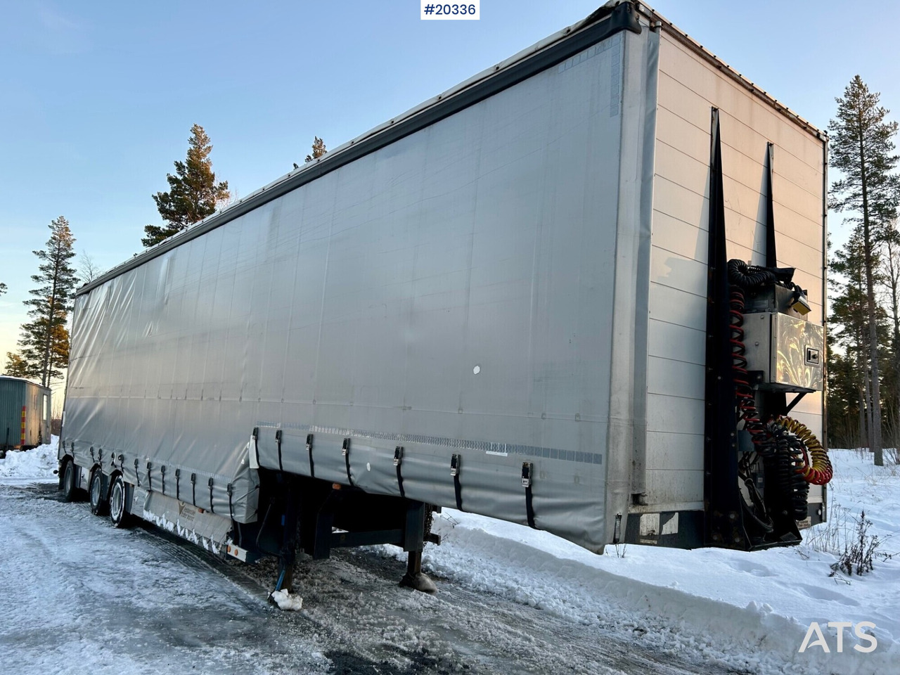 HRD Jumbo tralle med bredding - نصف مقطورة بصندوق مغلق: صورة 3 HRD Jumbo tralle med bredding - نصف مقطورة بصندوق مغلق: صورة 3