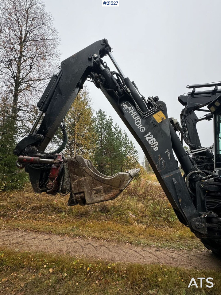 لودر ذو محراث خلفي/ باكهو Huddig 1260B Traktorgraver m/ Huddig 2000 lift, tilt og pusseskuffe: صورة 10 لودر ذو محراث خلفي/ باكهو Huddig 1260B Traktorgraver m/ Huddig 2000 lift, tilt og pusseskuffe: صورة 10