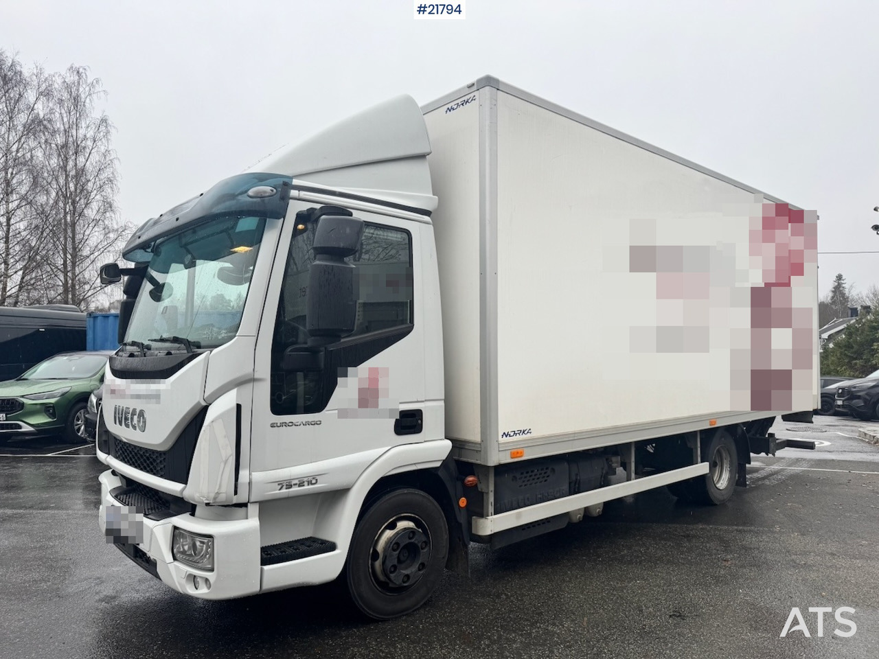 Iveco 75E-210 - شاحنة صندوقية: صورة 2 Iveco 75E-210 - شاحنة صندوقية: صورة 2