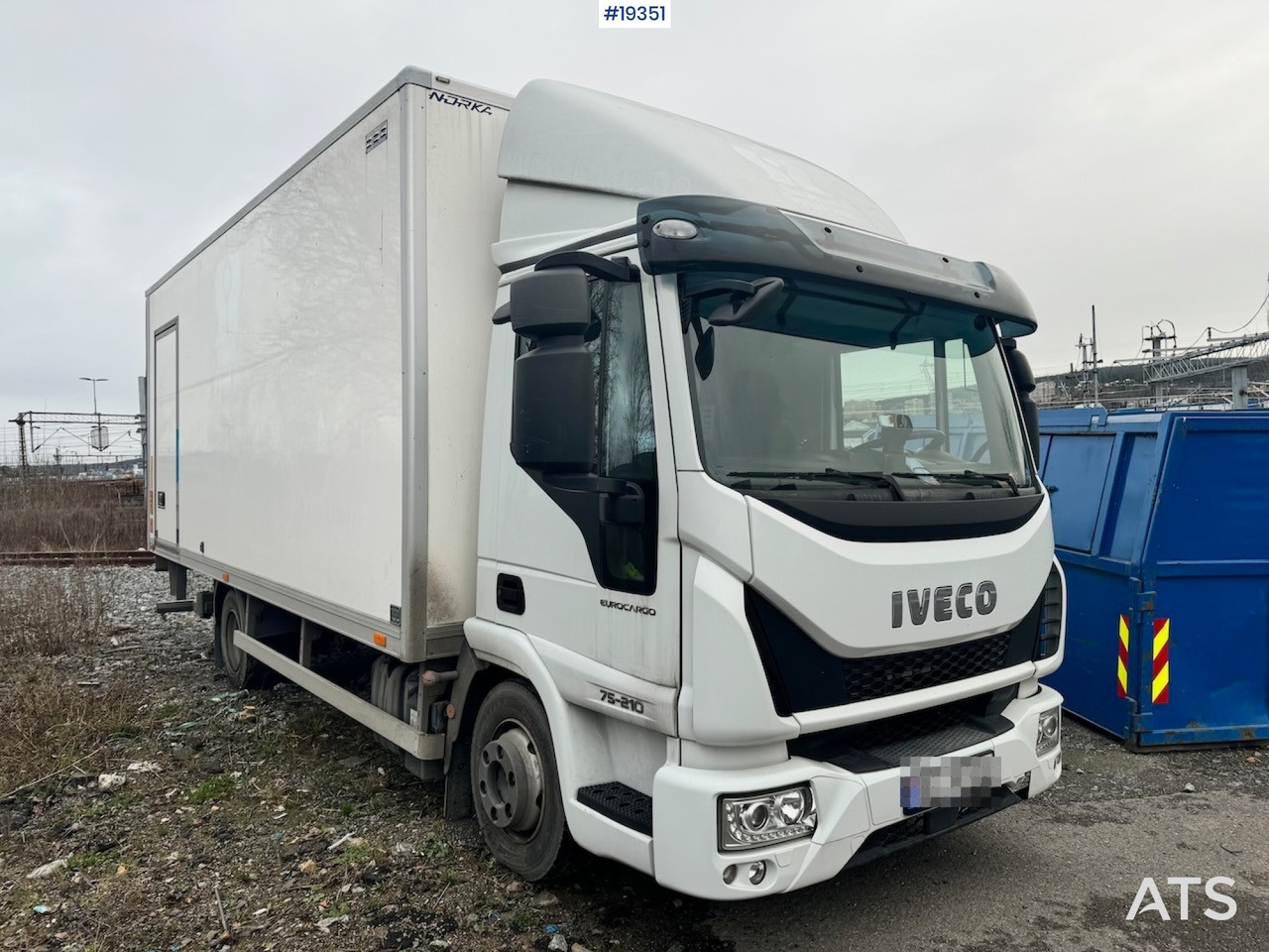 Iveco 75E - شاحنة صندوقية: صورة 1 Iveco 75E - شاحنة صندوقية: صورة 1