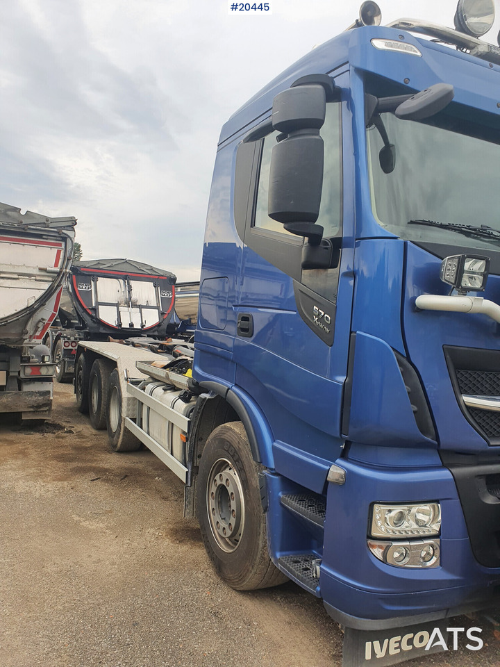 Iveco X-way Stralis 570 - شاحنة برافعة خطافية: صورة 4 Iveco X-way Stralis 570 - شاحنة برافعة خطافية: صورة 4