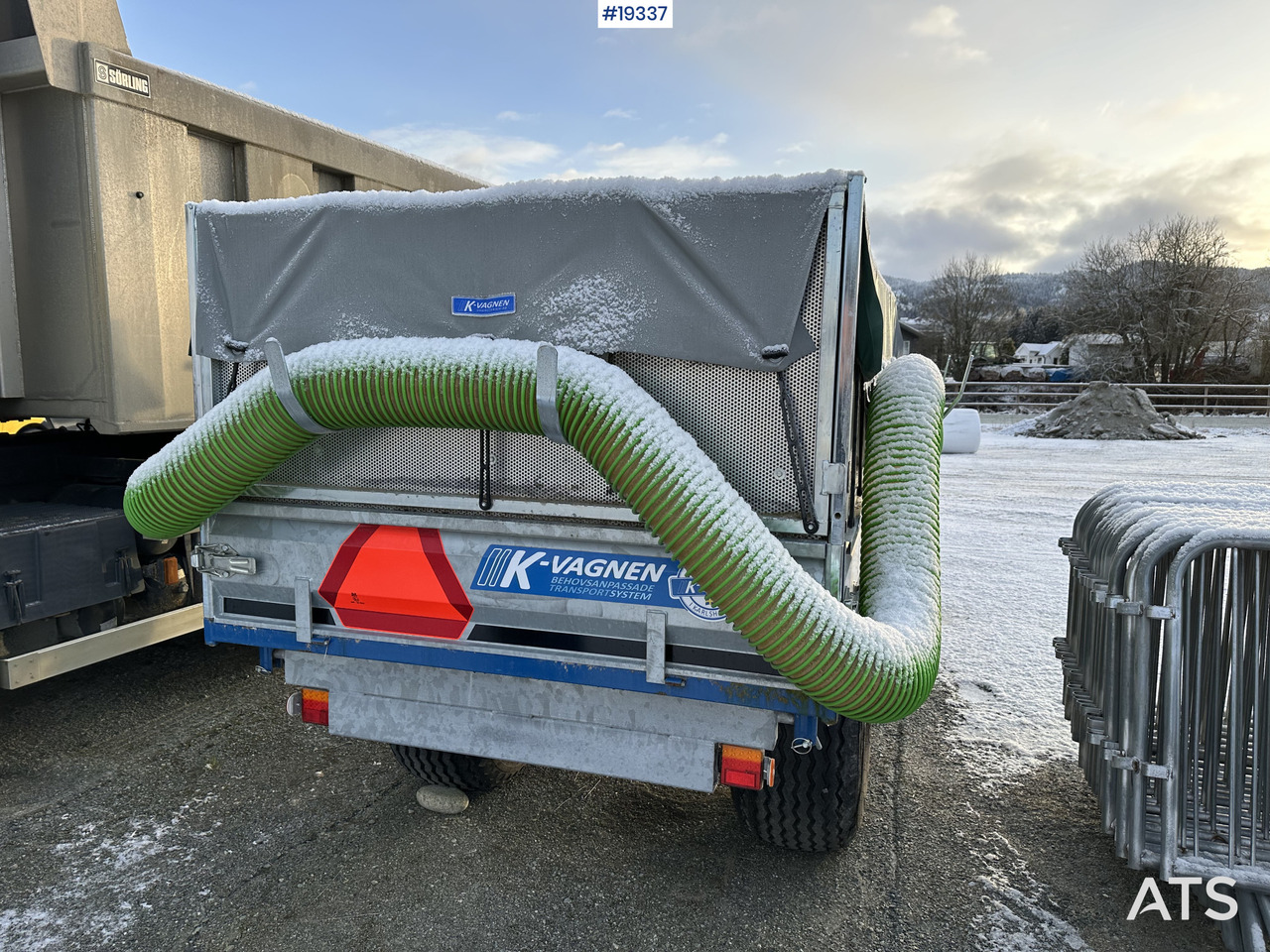 K-vangen tilhenger - مقطورة, سيارة خدمات/ سيارة خاصة: صورة 4 K-vangen tilhenger - مقطورة, سيارة خدمات/ سيارة خاصة: صورة 4
