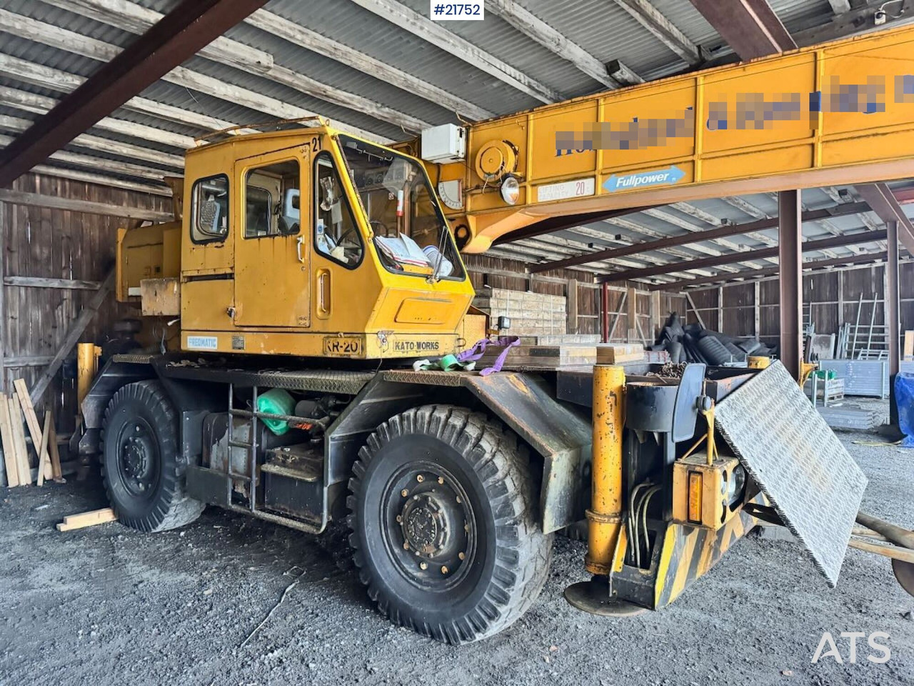 Kato KR-20 - موبايل كرين: صورة 4 Kato KR-20 - موبايل كرين: صورة 4