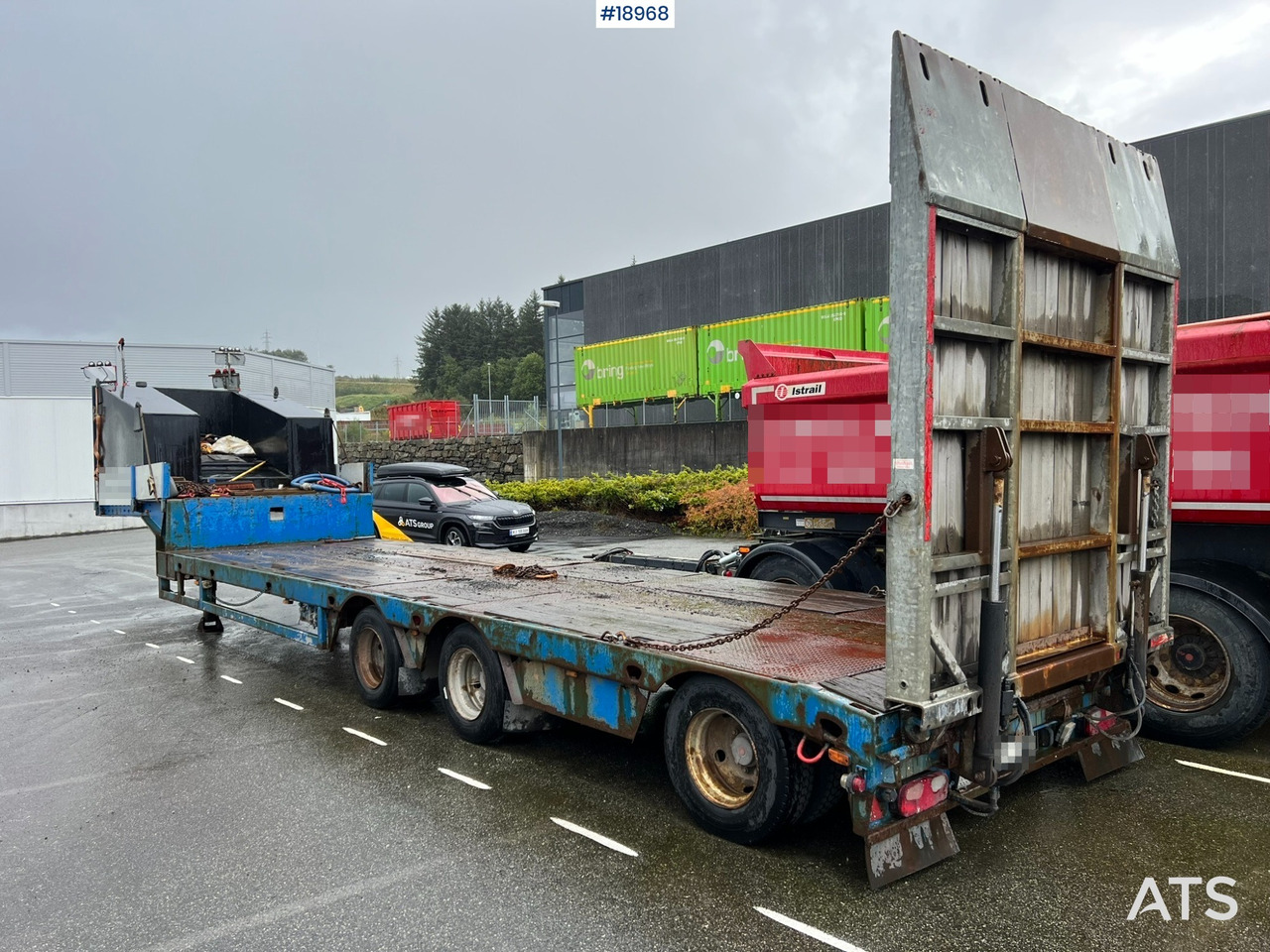 Kel-berg Maskinhenger m/ Hydraulisk kjørebru - نصف مقطورة نقل سيارات: صورة 5 Kel-berg Maskinhenger m/ Hydraulisk kjørebru - نصف مقطورة نقل سيارات: صورة 5