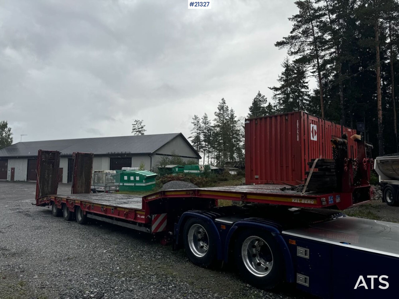 Kel-berg Maskinsemi - نصف مقطورة بلودر منخفض: صورة 3 Kel-berg Maskinsemi - نصف مقطورة بلودر منخفض: صورة 3