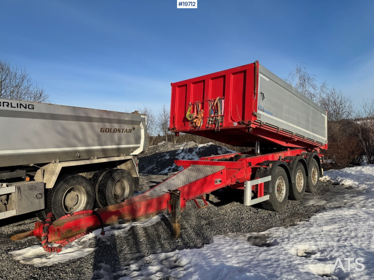 Kel-berg Trippelkjerre - مقطورة قلابة: صورة 1 Kel-berg Trippelkjerre - مقطورة قلابة: صورة 1