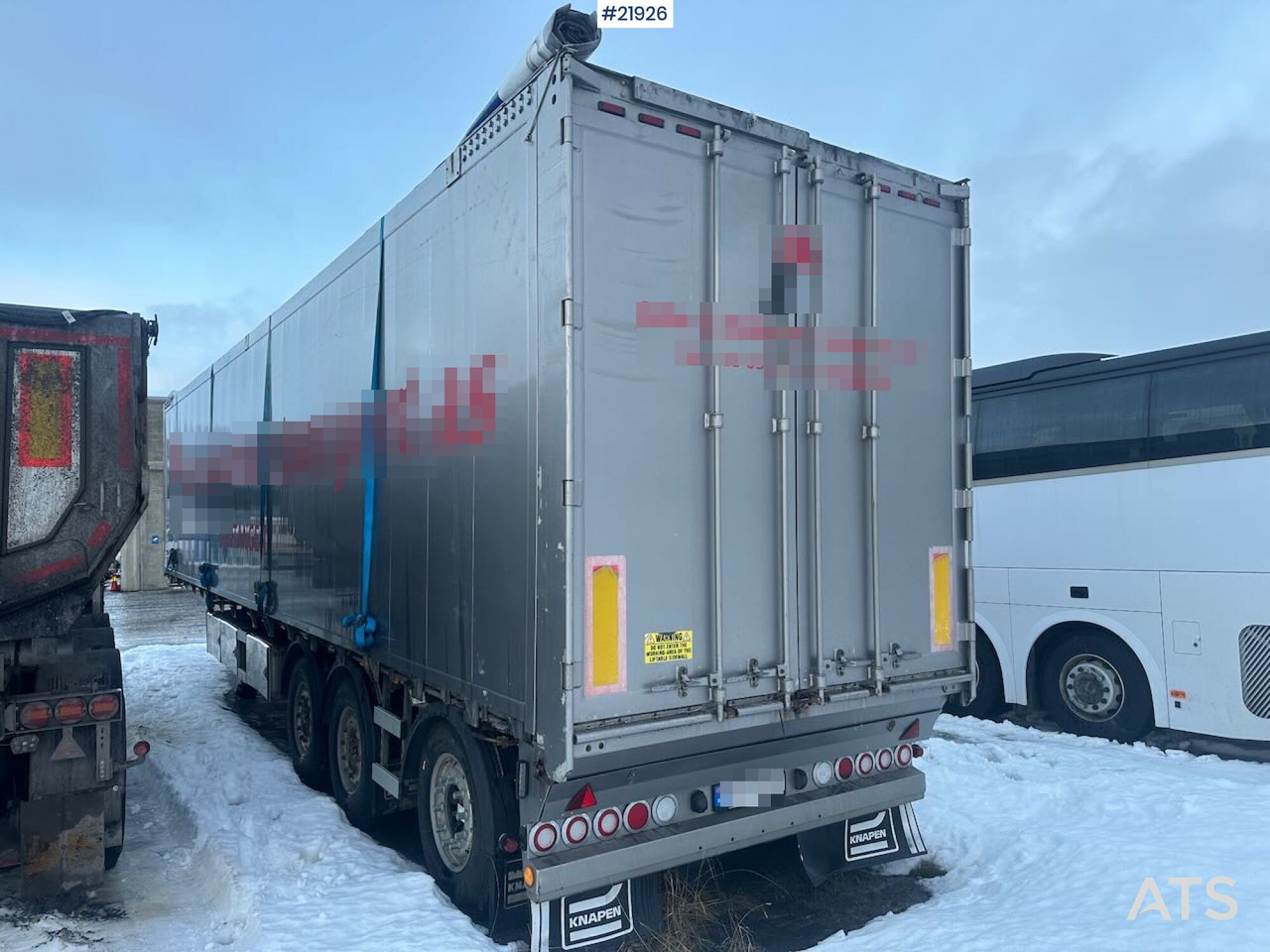 Knapen Kcw Walking floor 33 pallers - نصف مقطورة ذات أرضية سير: صورة 4 Knapen Kcw Walking floor 33 pallers - نصف مقطورة ذات أرضية سير: صورة 4