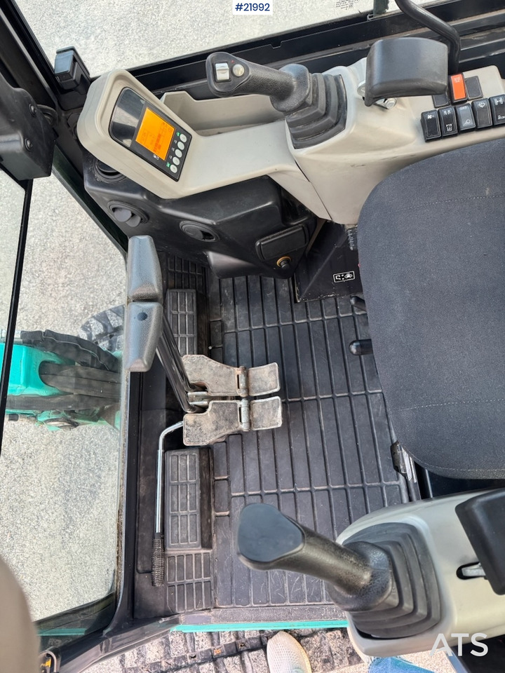 حفار صغير Kobelco 2016 Kobelco SK18 Minigraver m/ Powertilt, 3 skuffer,ripper, klype og Henger.: صورة 19 حفار صغير Kobelco 2016 Kobelco SK18 Minigraver m/ Powertilt, 3 skuffer,ripper, klype og Henger.: صورة 19