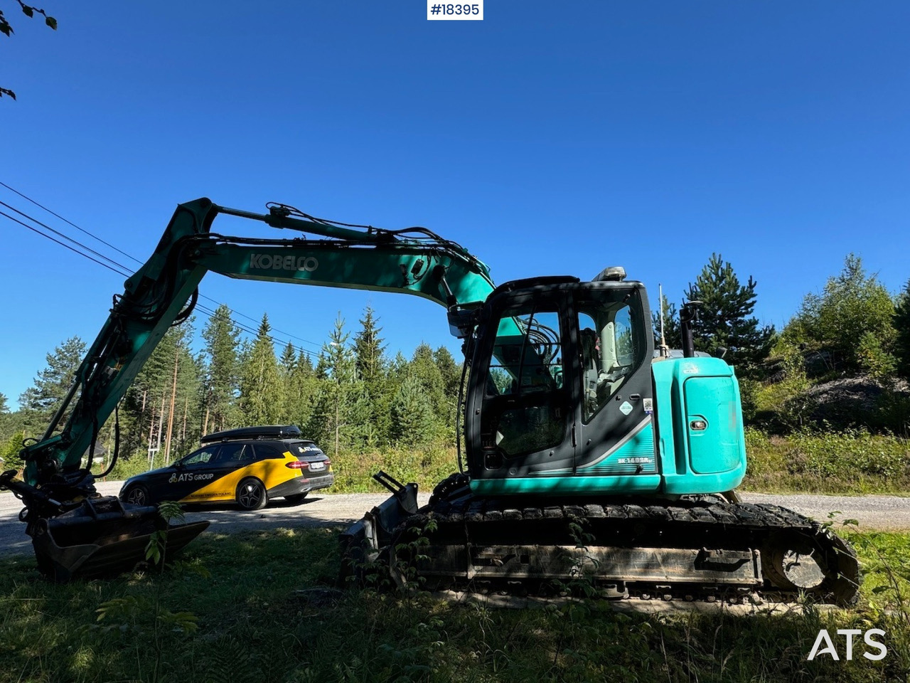 حفّار Kobelco SK140SRLC: صورة 7