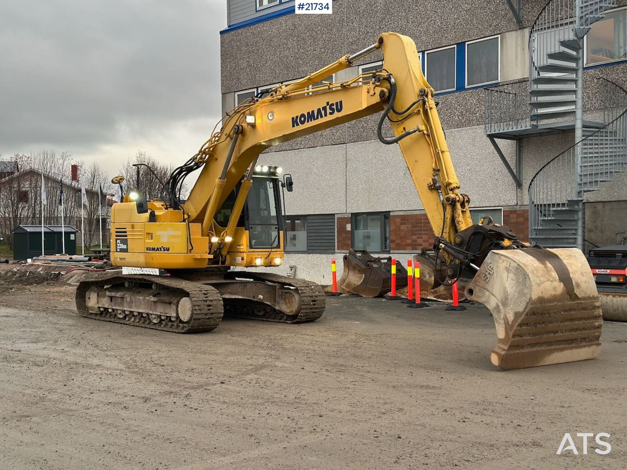 Komatsu PC228USLC-8 gravemaskin m/ 3 skuffer og rototilt. SE VIDEO - حفار زاحف: صورة 3 Komatsu PC228USLC-8 gravemaskin m/ 3 skuffer og rototilt. SE VIDEO - حفار زاحف: صورة 3