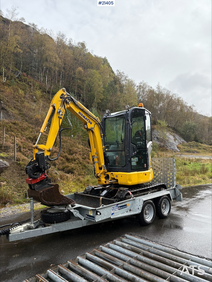 Komatsu PC24 MR-5 - حفار صغير: صورة 3 Komatsu PC24 MR-5 - حفار صغير: صورة 3