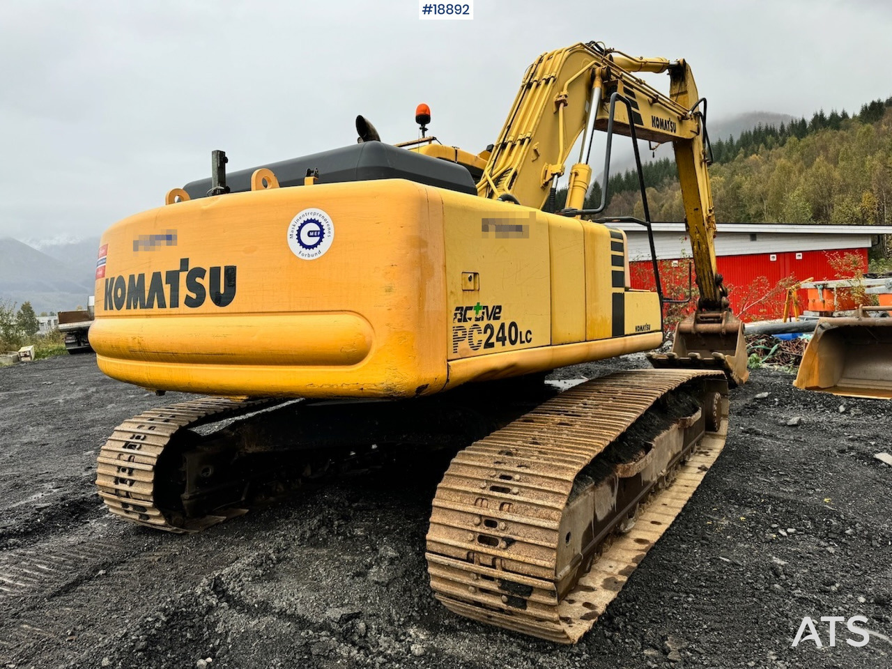 Komatsu PC240LC-6K Beltegraver m/ Graveskuffe - حفّار: صورة 5 Komatsu PC240LC-6K Beltegraver m/ Graveskuffe - حفّار: صورة 5